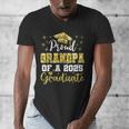 Super Proud Grandpa Of 2025 Graduate Graduation Family Men's V-Neck T-Shirt