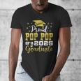 Super Proud Pop Pop Of 2025 Graduate Graduation Family Men's V-Neck T-Shirt