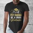Super Proud Step Grandma Of 2025 Graduate Graduation Family Men's V-Neck T-Shirt