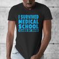 I Survived Medical School Class Of 2018 Graduation Men's V-Neck T-Shirt