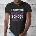 I Survived Nursing School Class Of 2025 New Nurse Graduation Men's V-Neck T-Shirt