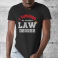 I Survived My Partner's Law Degree Graduation Shirt Men's V-Neck T-Shirt