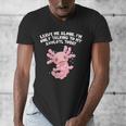Im Only Talking To My Axolotl Today Salamander Introvert Men's V-Neck T-Shirt Im Only Talking To My Axolotl Today Salamander Introvert Men's V-Neck T-Shirt