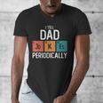I Tell Dad Jokes Periodically Fathers Day Chemical Men's V-Neck T-Shirt