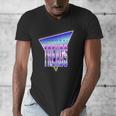 Temporal Trends Vaporwave Style Retro Nostalgia Look Men's V-Neck T-Shirt Temporal Trends Vaporwave Style Retro Nostalgia Look Men's V-Neck T-Shirt