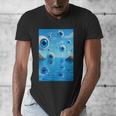 Trippy Weirdcore Frutiger Aero Surreal Eyeballs Y2K Men's V-Neck T-Shirt