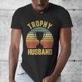 Trophy Husband For Cool Father Or Dad Men's V-Neck T-Shirt Trophy Husband For Cool Father Or Dad Men's V-Neck T-Shirt
