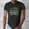 Turntablist Shirt Awesome Job Occupation Graduation Men's V-Neck T-Shirt