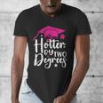 Two Degrees Hotter Graduation 2025 Diploma College Masters Men's V-Neck T-Shirt