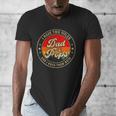 I Have Two Titles Dad & Pops I Rock Them Both For Grandpa Men's V-Neck T-Shirt
