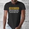 Undecided Collage Student Novelty Graduation Present Men's V-Neck T-Shirt