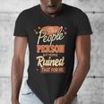 I Used To Be a People Person Antisocial Introvert Men's V-Neck T-Shirt