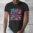 Vintage 80s Costume Nostalgia 1980s Fashion Cute Girls Women Men's V-Neck T-Shirt