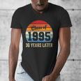 Vintage Class Of 1995 30 Years Later Reunion 30th Graduation Men's V-Neck T-Shirt