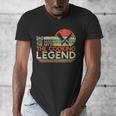 Vintage Cooking Dad The Man The Myth The Legend Chef Men's V-Neck T-Shirt