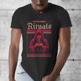 Vintage Gaming Rituals Retro Gamer Nostalgia Vintage Games Men's V-Neck T-Shirt