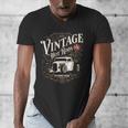Vintage Hot Rods USA Forever Classic Car Nostalgia Men's V-Neck T-Shirt Vintage Hot Rods USA Forever Classic Car Nostalgia Men's V-Neck T-Shirt
