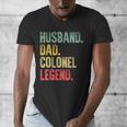 Vintage Husband Dad Colonel Legend Retro T-Shirt Men's V-Neck T-Shirt Vintage Husband Dad Colonel Legend Retro T-Shirt Men's V-Neck T-Shirt