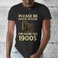 Vintage Please Be Patient With Me I'm From The 1900s Camera Men's V-Neck T-Shirt