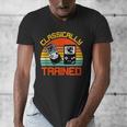 Vintage Retro Classically Trained Video Game 90s Nostalgia Men's V-Neck T-Shirt