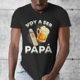 Voy Hacer Papa Ser Papa Voy A Ser Papa Dad To Be In Spanish Men's V-Neck T-Shirt
