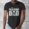 The Walking Dad Father Man Dead Retro Vintage Men Fun Men's V-Neck T-Shirt
