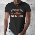 Weightlifting Senior 2024 Graduation Men's V-Neck T-Shirt