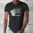 And Why Should I Care Sarcastic Unicorn Dad Mom Men's V-Neck T-Shirt