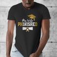 My Wife Phinished PhD Graduation Family Matching Men's V-Neck T-Shirt