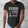 Wife's Graduation Shirt 2018 Proud Husband Of a Graduate Men's V-Neck T-Shirt