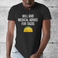 Will Give Medical Advice For Tacos Shirt Nurse Graduation MD Men's V-Neck T-Shirt