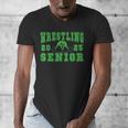 Wrestling Senior Night Wrestling Senior 2025 Graduation 32 Men's V-Neck T-Shirt