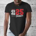 Wrestling Senior Night Wrestling Senior 2025 Graduation 75 Men's V-Neck T-Shirt