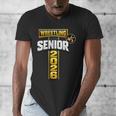 Wrestling Senior Night Senior 2026 Faith Cross Graduation Men's V-Neck T-Shirt