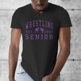 Wrestling Senior Night Wrestling Senior 2026 Graduation 84 Men's V-Neck T-Shirt