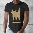 Yk2 Cat With Tomboy Tail 90s Nostalgia Downtown Indie Men's V-Neck T-Shirt Yk2 Cat With Tomboy Tail 90s Nostalgia Downtown Indie Men's V-Neck T-Shirt