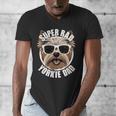 Yorkie Dad Father’s Day Yorkshire Terrier Dog Dad Men's V-Neck T-Shirt Yorkie Dad Father’s Day Yorkshire Terrier Dog Dad Men's V-Neck T-Shirt