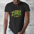 ZING Comic Book Retro Artwork – Cartoon Collector Men's V-Neck T-Shirt