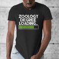 Zoology Degree Loading Zoologist Graduation Student Tee Men's V-Neck T-Shirt