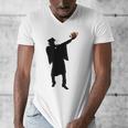 2019 Football Graduation Dab Shirt- Dabbing Graduate Men's V-Neck T-Shirt