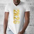 2K26 Class Of 2026 Graduation College Senior Back To School Premium Tri-Blend Men's V-Neck T-Shirt