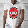 5th Grade Level Complete Gamer Graduation Men's V-Neck T-Shirt