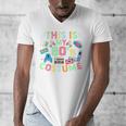 This Is My 90s Costume Mixtape Era Outfits Nostalgia 1990s Premium Tri-Blend Men's V-Neck T-Shirt