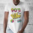90s Nostalgia Retro Apparel 90'S Vibe Retro Men's V-Neck T-Shirt