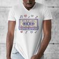 90s RNB Vibes Cassette – Retro Music Nostalgia RNB Cassette Men's V-Neck T-Shirt