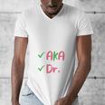 AKA Doctor Medical Worker Appreciation Graduation Men's V-Neck T-Shirt