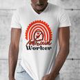 AntiSocial Worker Anti-Social Social Worker Introvert Men's V-Neck T-Shirt