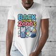 Back To The 2000s Retro Nostalgia Premium Tri-Blend Men's V-Neck T-Shirt