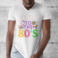 Back To The 80's Mixtape Era Nostalgia Retro 1980 80's Style Men's V-Neck T-Shirt
