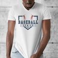 Baseball Senior Night Baseball Senior 2025 Graduation 50 Men's V-Neck T-Shirt